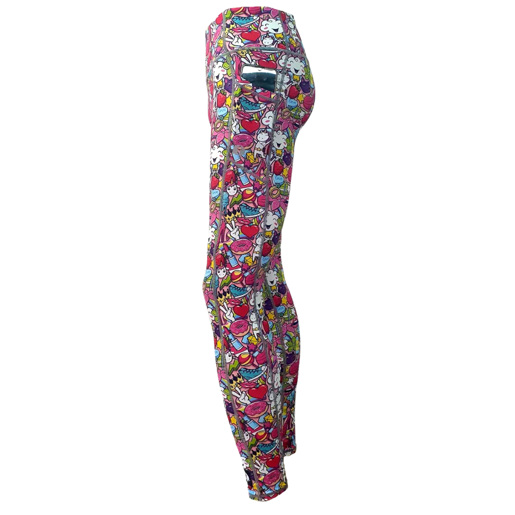 FULL LENGTH LEGGINGS GIRL POWER Funky Pants UAE