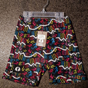LADIES CLASSIC SHORTS - BELOVED LONG RUNS "RAINBOW" (Sale)