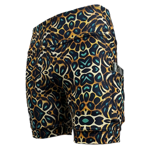HIGH WAIST SHORTS - EYE OF THE TIGER