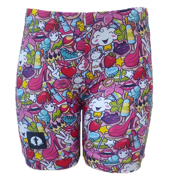 LADIES CLASSIC SHORTS - GIRL POWER (Sale)
