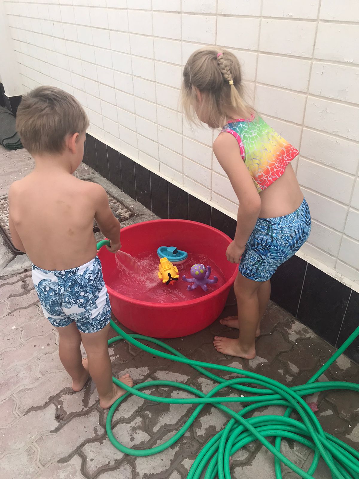 KIDS FUNKY PANTS - WAVES