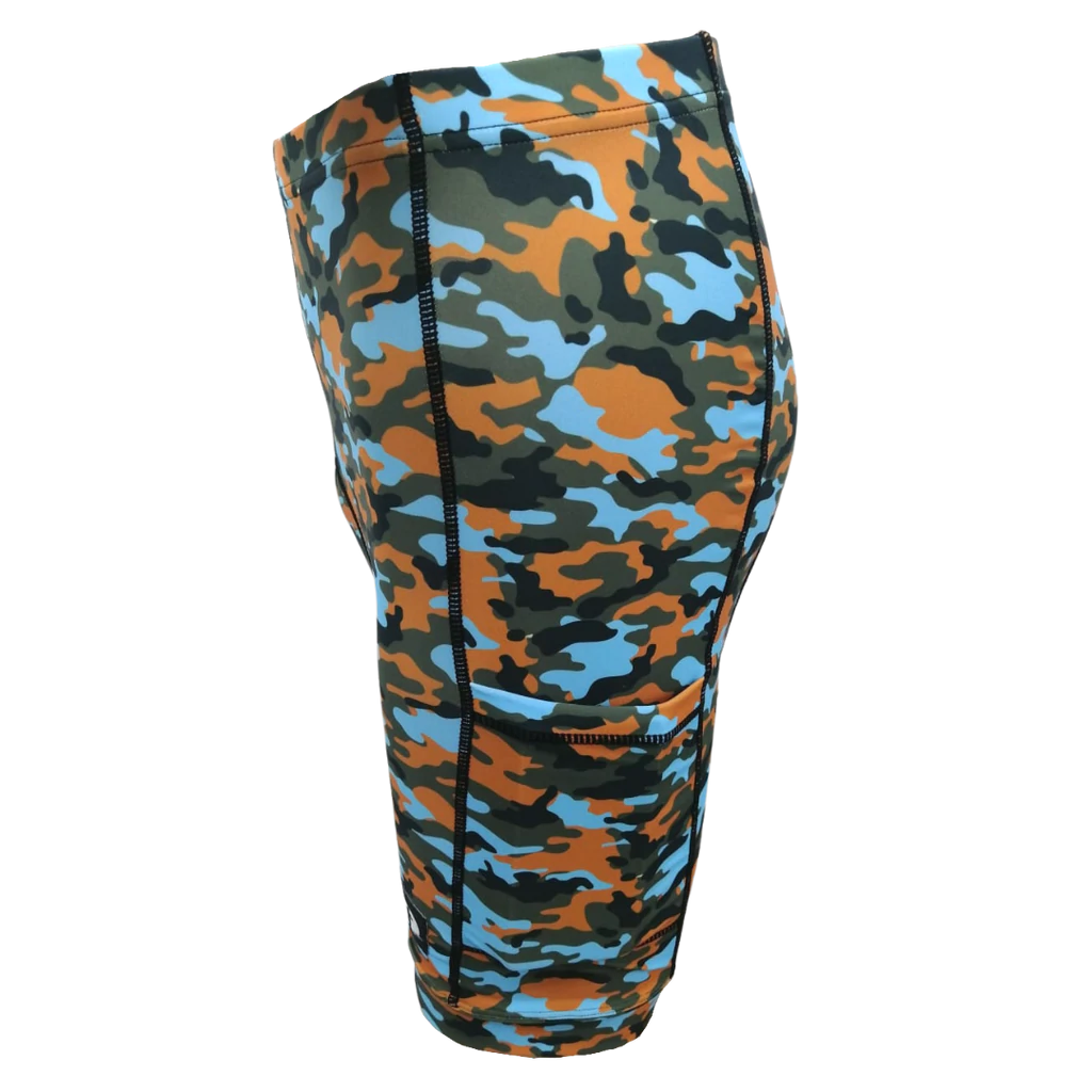 CYCLING SHORTS - ARMY CAMO
