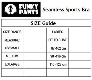 SEAMLESS SPORTS BRA - BLACK