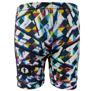 KIDS FUNKY PANTS - BRIGHT GEO