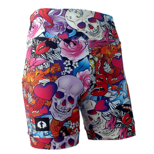 HIGH WAIST SHORTS - ED HARDY