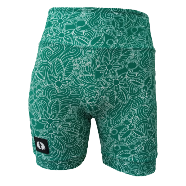 HIGH WAIST SHORTS - FRESH GREEN