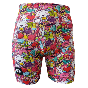 HIGH WAIST SHORTS - GIRL POWER