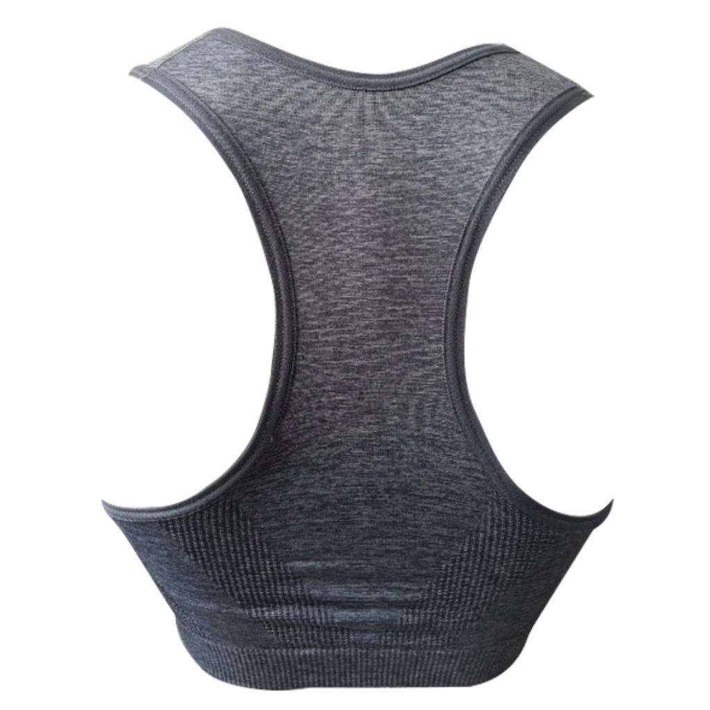 SEAMLESS SPORTS BRA - GREY