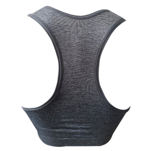 SEAMLESS SPORTS BRA - GREY