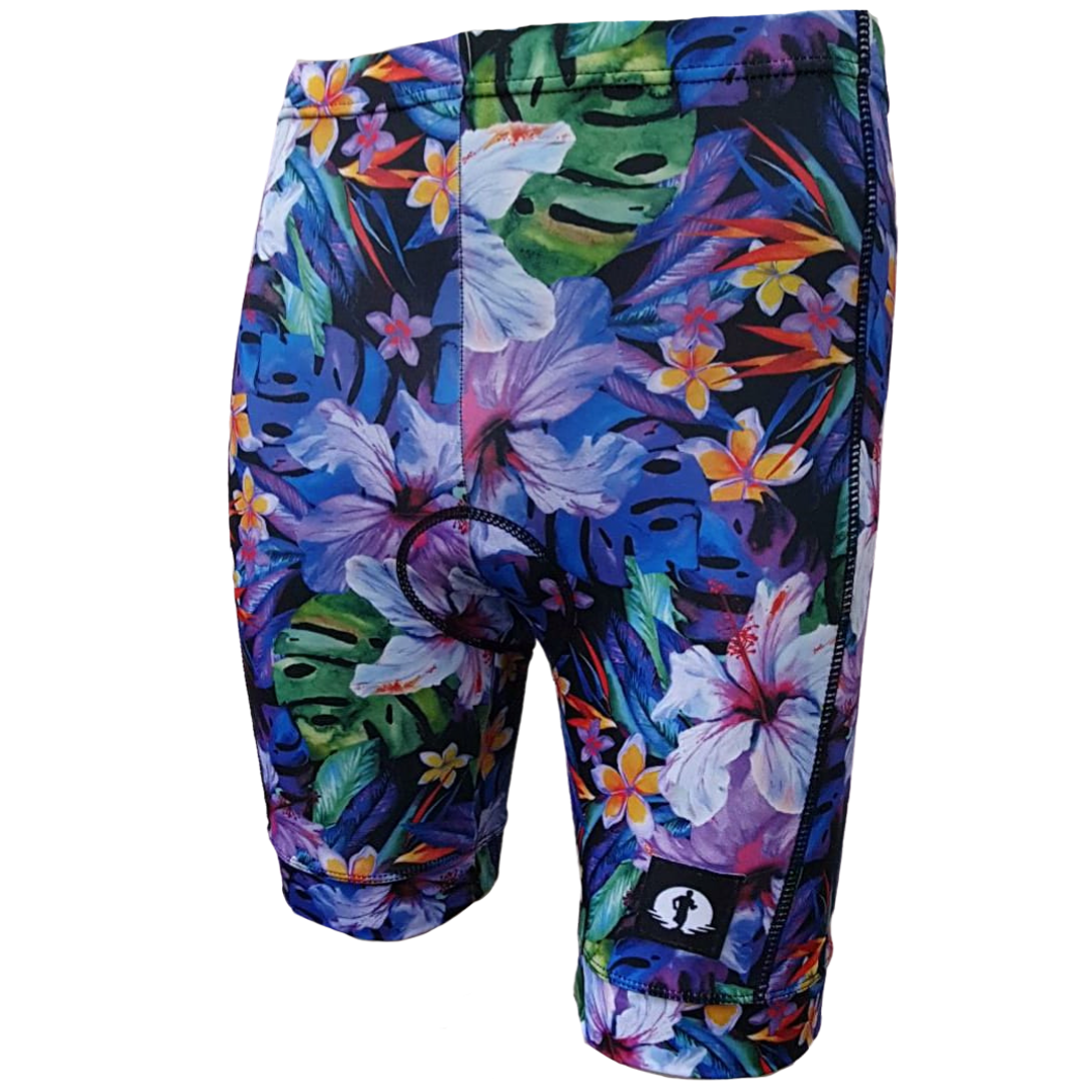 CYCLING SHORTS - HIBISCUS
