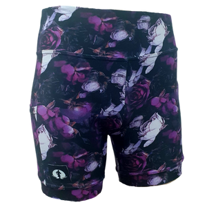 HIGH WAIST SHORTS - NOTTEN PURPLE ROSE