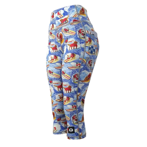 HIGH WAIST QUARTERS - SPCA SURFING DOGS