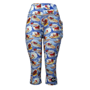 HIGH WAIST QUARTERS - SPCA SURFING DOGS