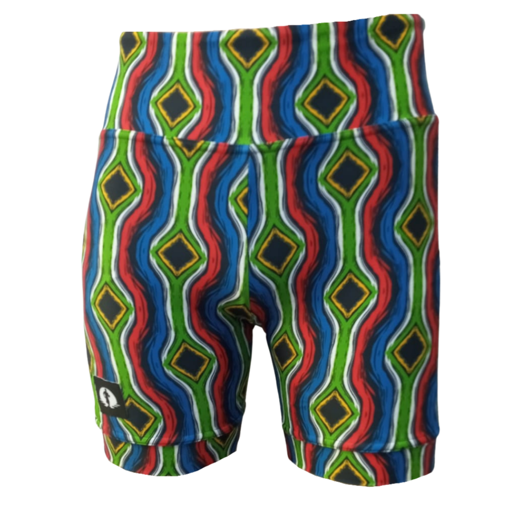 HIGH WAIST SHORTS - MADIBAS