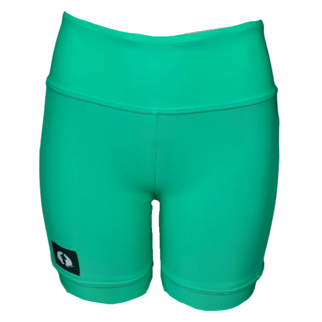 HIGH WAIST SHORTS - MINT