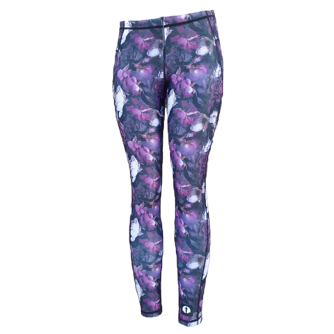 FULL LENGTH LEGGINGS - NOTTEN PURPLE ROSES (Sale)
