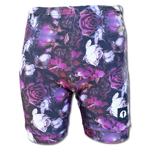 CLASSIC SHORTS - NOTTEN PURPLE ROSES (Sale)