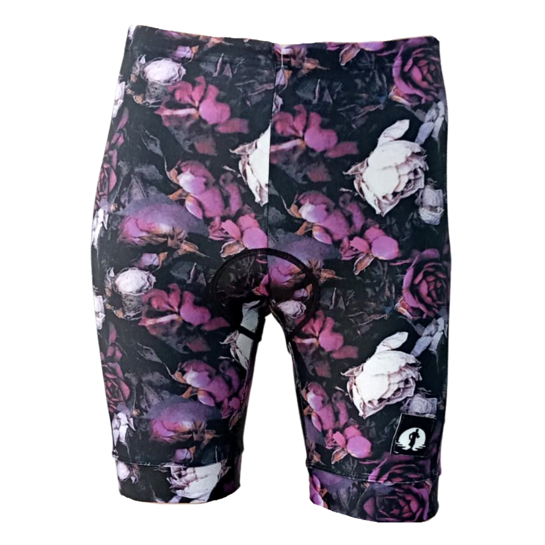CYCLING SHORTS - NOTTEN PURPLE ROSE