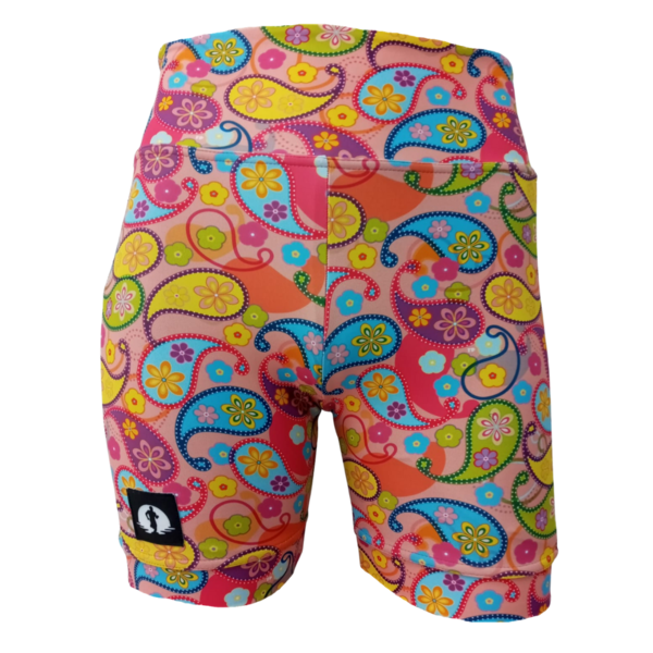 HIGH WAIST SHORTS - PAISLEY
