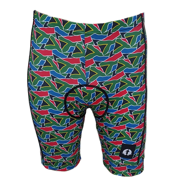 CYCLING SHORTS - SA FLAG