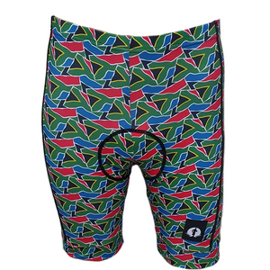 CYCLING SHORTS - SA FLAG