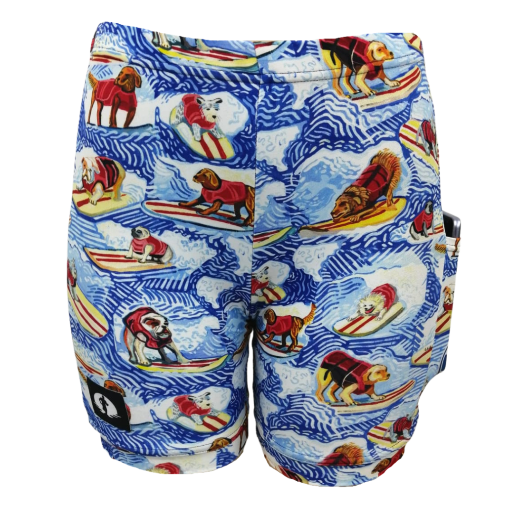 LADIES CLASSIC SHORTS - SPCA SURGING DOGS (Sale)