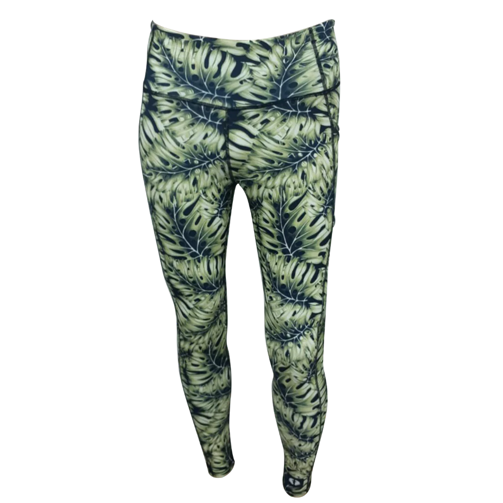 FULL LENGTH LEGGINGS - TROPICAL NIGHT