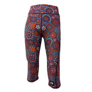 HIGH WAIST QUARTERS - COLOURFUL MOSAIC