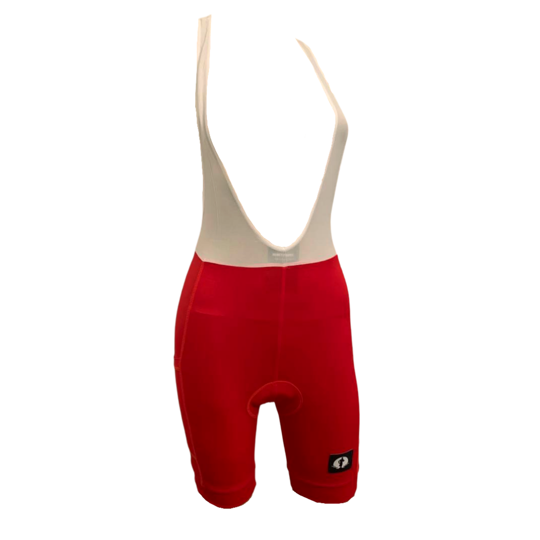 CYCLING BIBS - RED