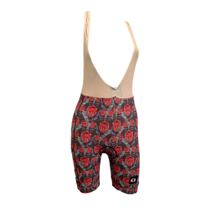 CYCLING BIBS - PINK PROTEA