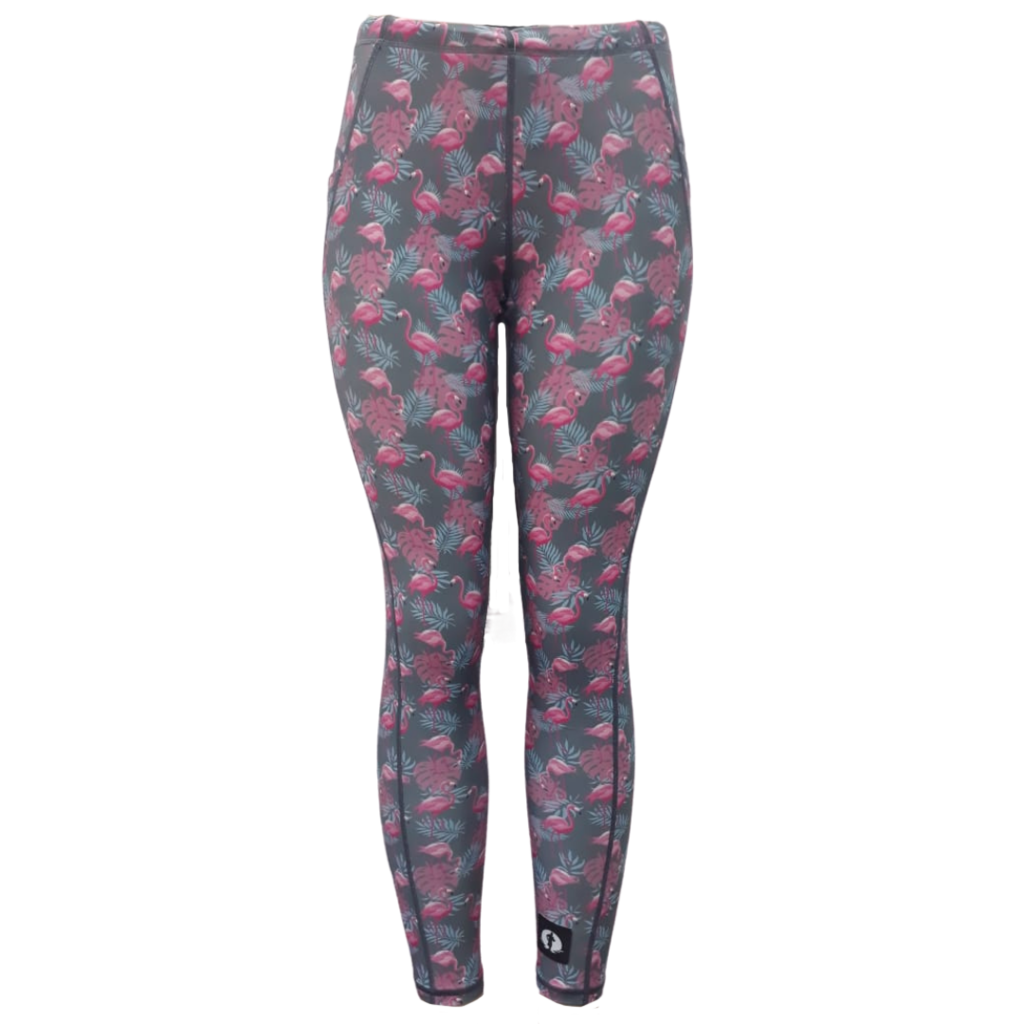 FULL LENGTH LEGGINGS - FLAMINGOES (Sale)