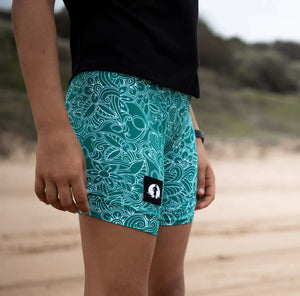 LADIES CLASSIC SHORTS - FRESH GREEN (Sale)