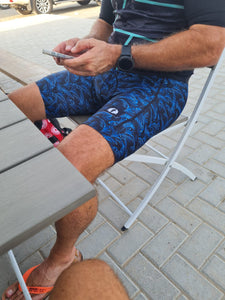 CYCLING SHORTS - FROZEN PALMS