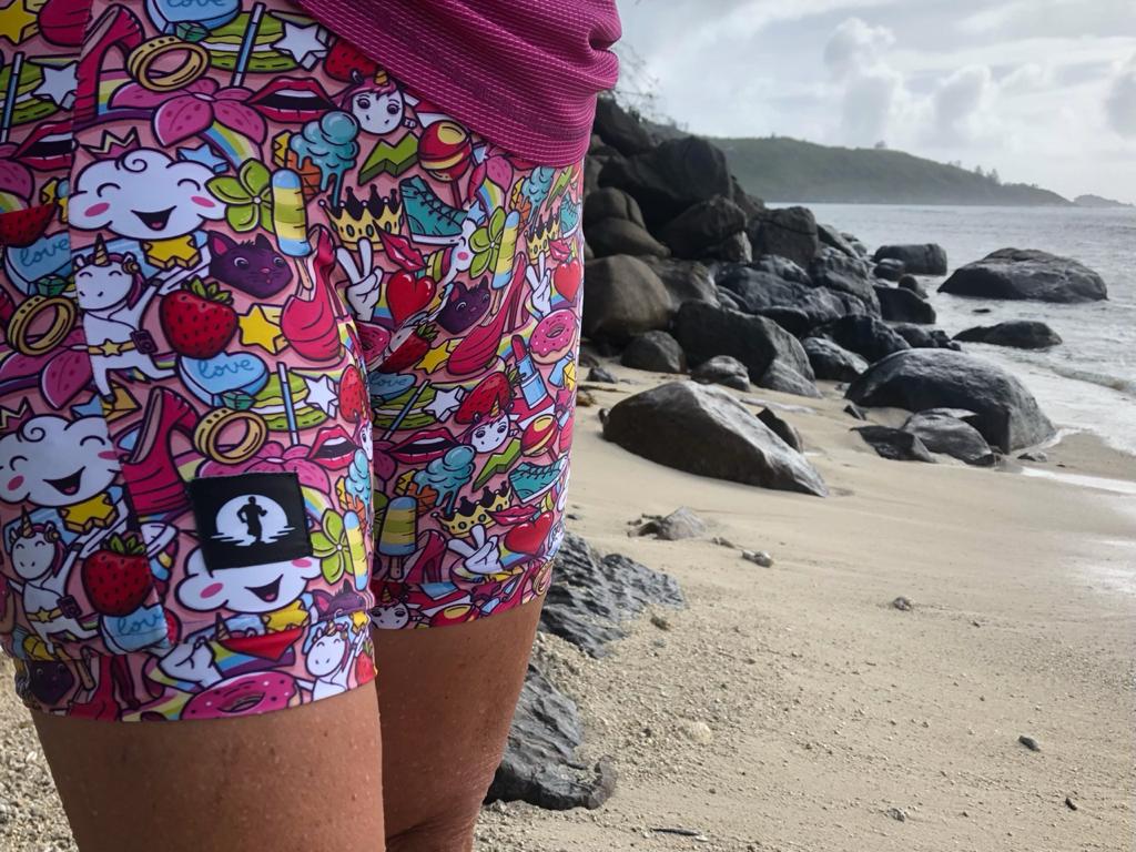 HIGH WAIST SHORTS - GIRL POWER
