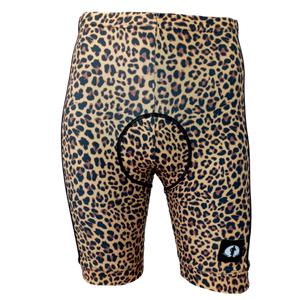 FUNKY CYCLING SHORTS - LEOPARD