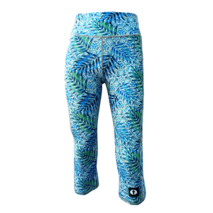 HIGH WAIST QUARTERS - MAYAN PALMS