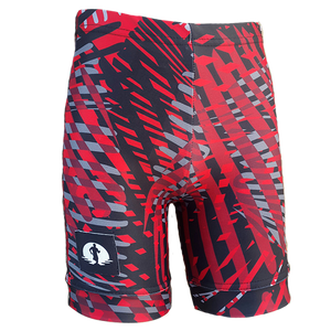 KIDS FUNKY PANTS - RED SOUND WAVE