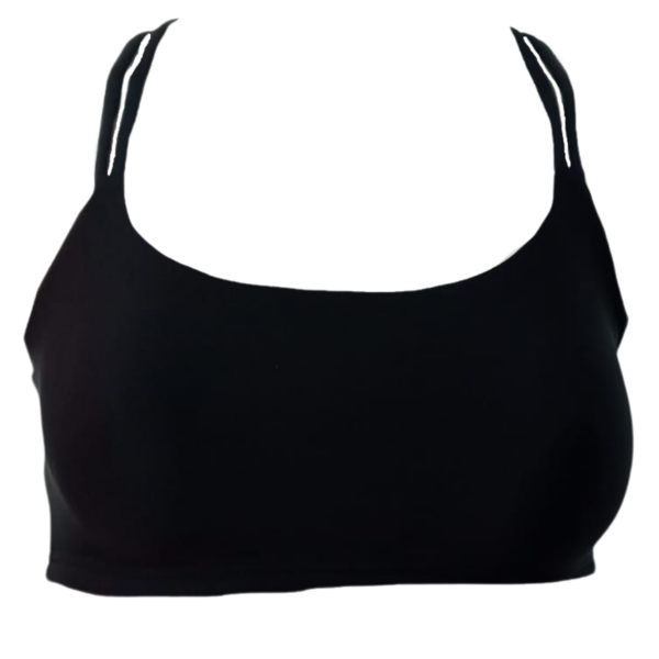 FUNKY BIKINI TOP - CLUB BLACK
