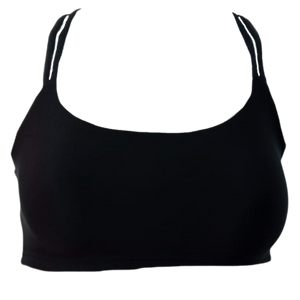 FUNKY BIKINI TOP - CLUB BLACK
