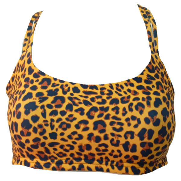 FUNKY BIKINI TOP - LEOPARD