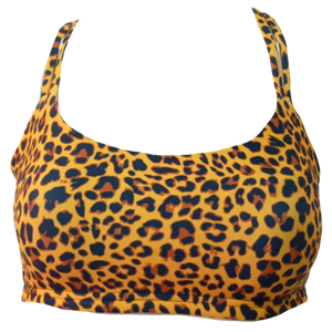 FUNKY BIKINI TOP - LEOPARD