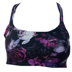 FUNKY BIKINI TOP - NOTTEN PURPLE ROSE
