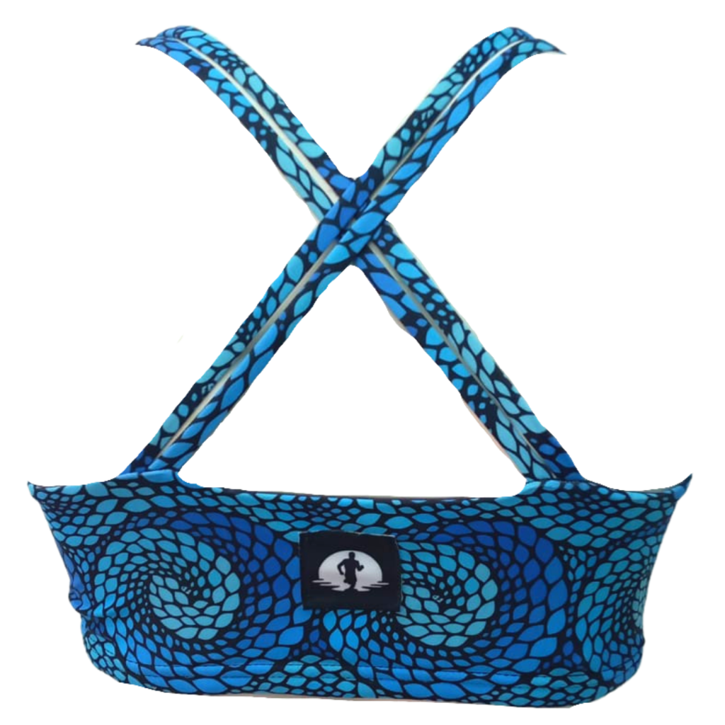 FUNKY BIKINI TOP - SCALES