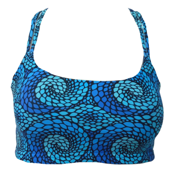FUNKY BIKINI TOP - SCALES