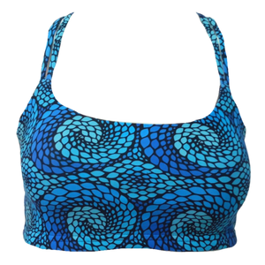 FUNKY BIKINI TOP - SCALES